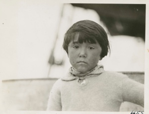 Image of Eskimo [Inuit] girl